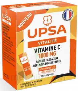 Upsa Vitamine C 1000 Poudre 10 Sachets à Vallauris